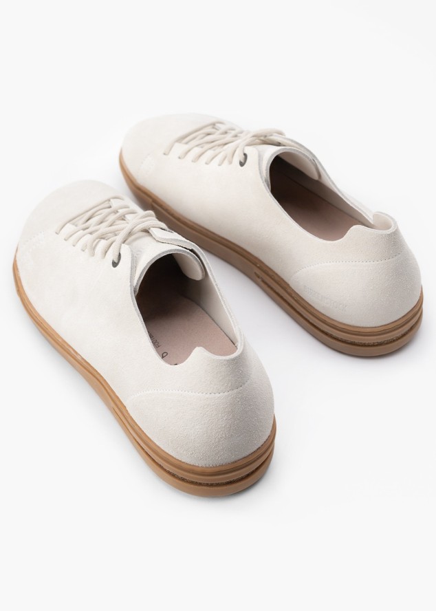 Sneakersy męskie BIRKENSTOCK BEND LOW DECON LENB ANTIQUE WHITE