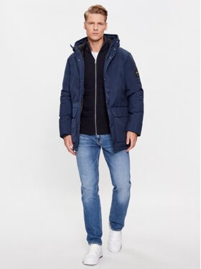 Jack&Jones Kurtka zimowa 12235868 Granatowy Regular Fit