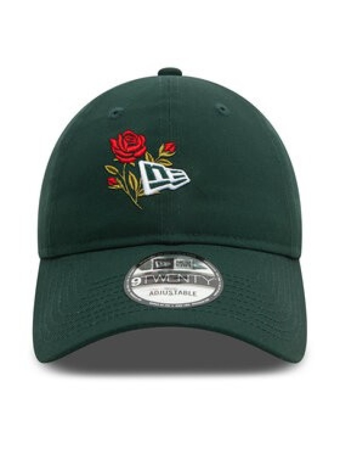 New Era Czapka z daszkiem Rose Icon 9TWENTY 60580797 Zielony