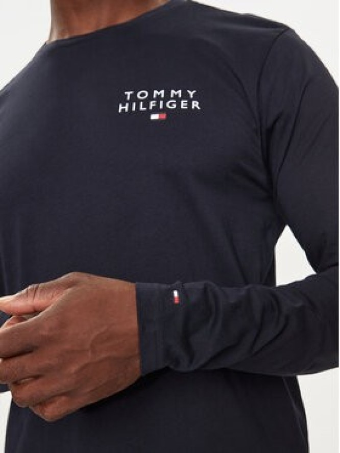 Tommy Hilfiger Longsleeve UM0UM02984 Granatowy Regular Fit