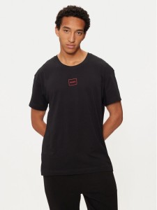 Hugo T-Shirt Laze 50525236 Czarny Regular Fit