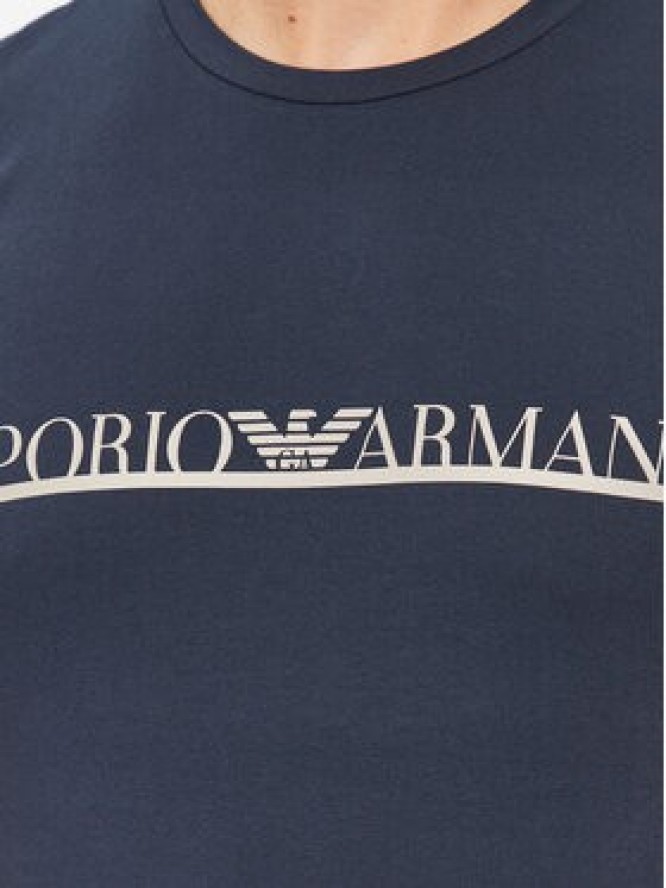 Emporio Armani Underwear T-Shirt 111035 3F729 00135 Granatowy Regular Fit