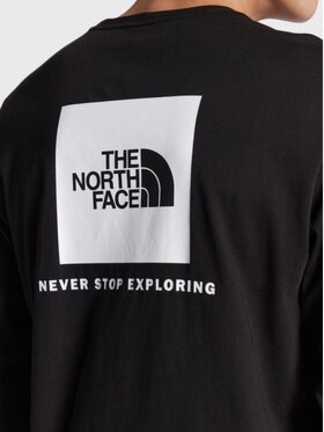 The North Face Longsleeve NF0A493L Czarny Regular Fit