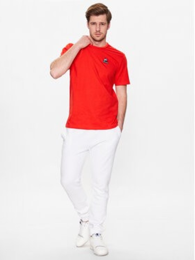 Le Coq Sportif T-Shirt 2310608 Czerwony Regular Fit