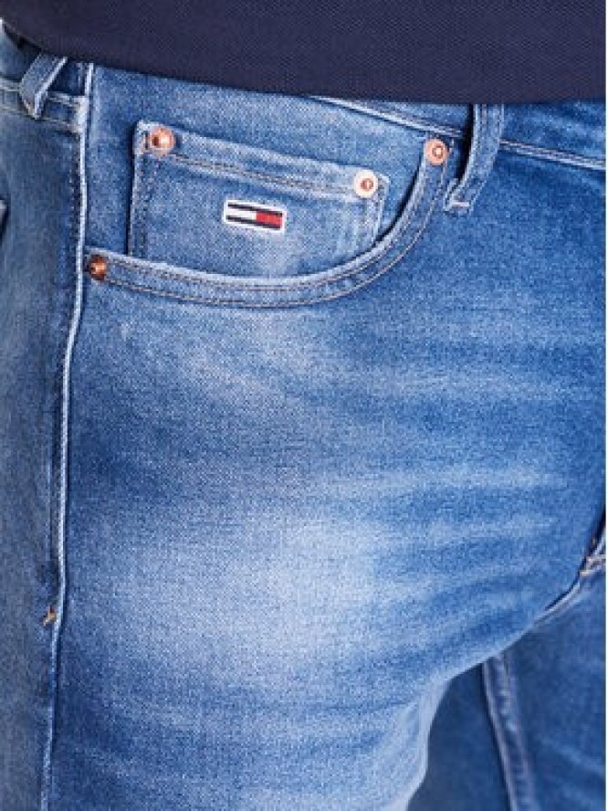 Tommy Jeans Jeansy Scanton DM0DM16171 Niebieski Slim Fit