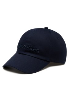 Calvin Klein Czapka z daszkiem Embroidery K50K505737 Granatowy