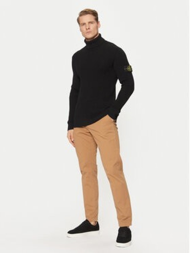 Stone Island Golf 8115552C2 Czarny Regular Fit