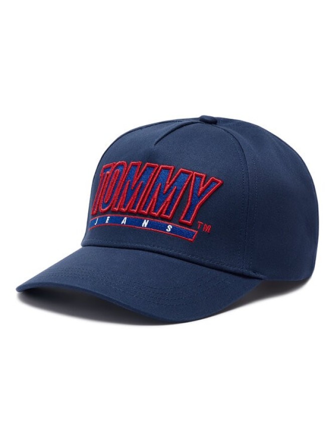 Tommy Jeans Czapka z daszkiem Tjm Heritage Studium Cap AM0AM10583 Granatowy