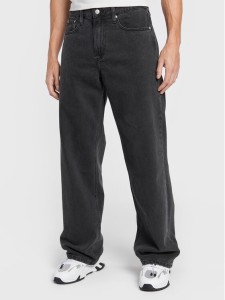 Calvin Klein Jeans Jeansy J30J321682 Czarny Loose Fit