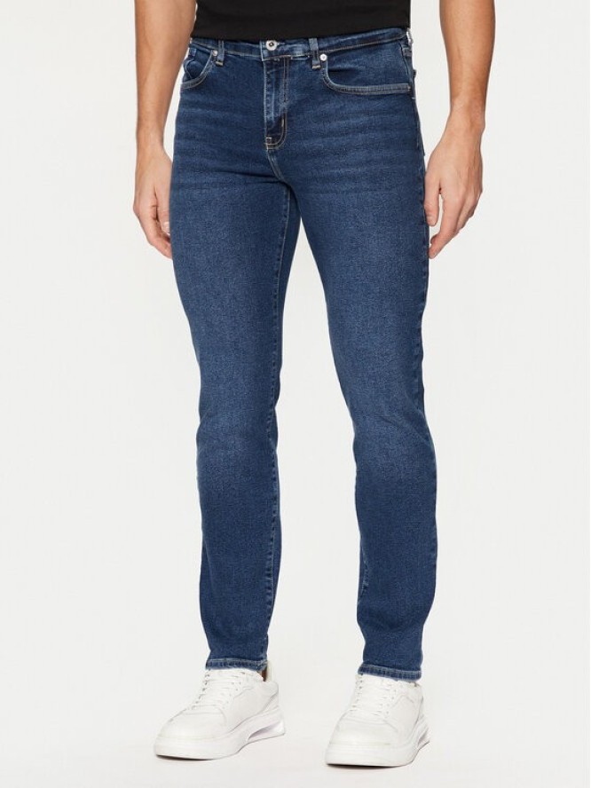 Karl Lagerfeld Jeans Jeansy A1M10005 Granatowy Skinny Fit