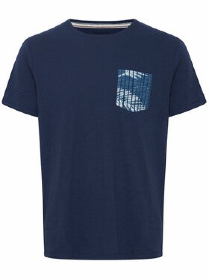 Blend T-Shirt 20715017 Granatowy Regular Fit