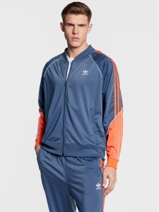 adidas Bluza Tricot Sst Track HI3003 Niebieski Regular Fit