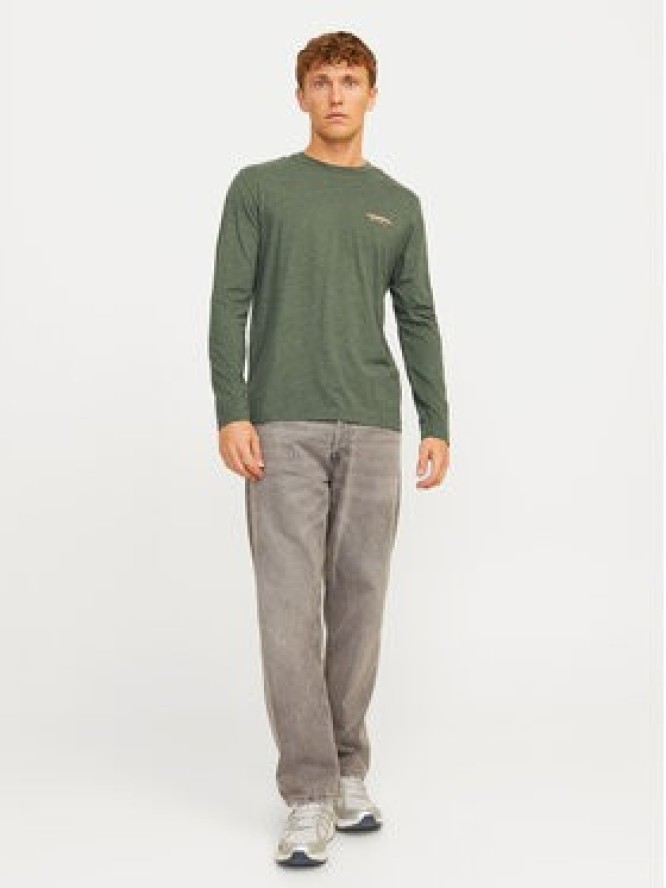 Jack&Jones Longsleeve Alvis 12259735 Zielony Standard Fit