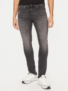 Calvin Klein Jeans Jeansy J30J326528 Czarny Skinny Fit