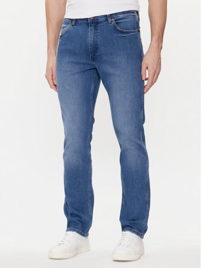 Wrangler Jeansy Greensboro 112350836 Niebieski Straight Fit