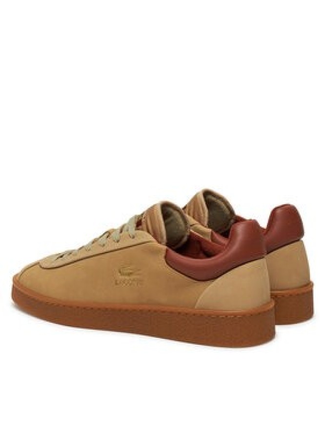 Lacoste Sneakersy Baseshot Premium 748SMA0007 Brązowy