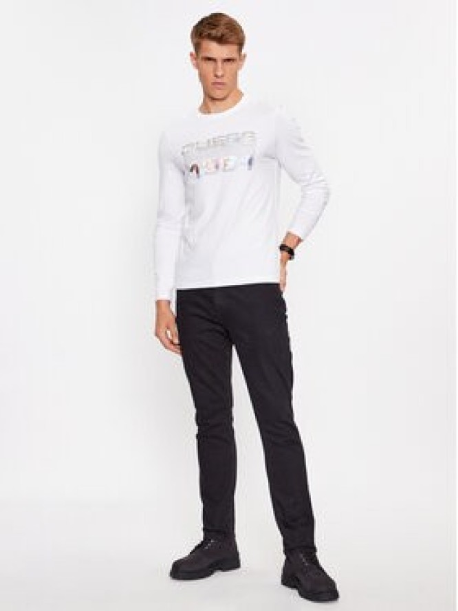 Guess Longsleeve M3BI78 J1314 Biały Slim Fit