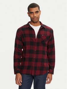 Quiksilver Koszula Buffalo Classic AQYWT03369 Bordowy Regular Fit