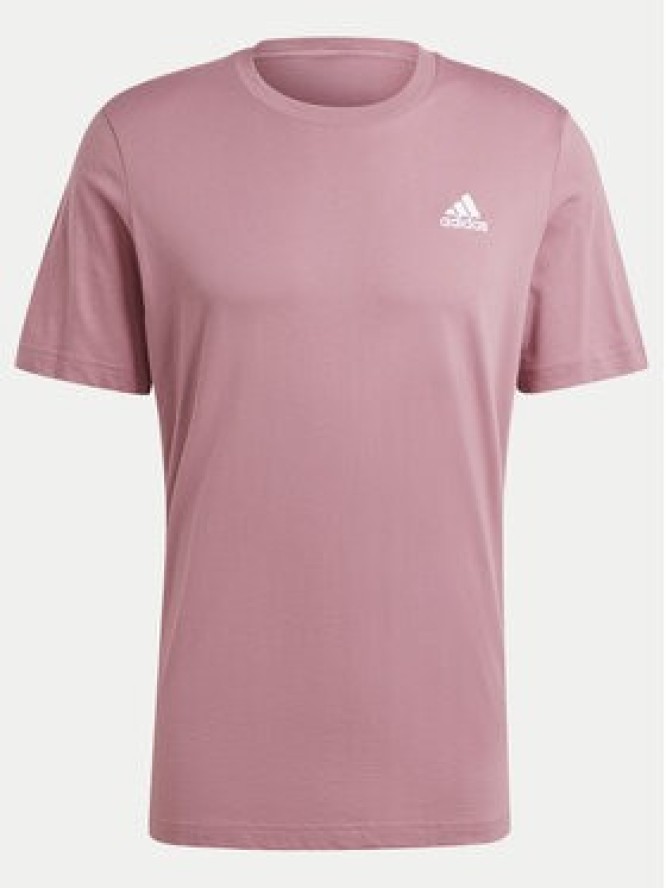 adidas T-Shirt Essentials Small Logo IX0120 Różowy Regular Fit
