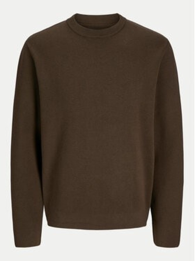 Jack&Jones Sweter Milano 12259666 Beżowy Relaxed Fit