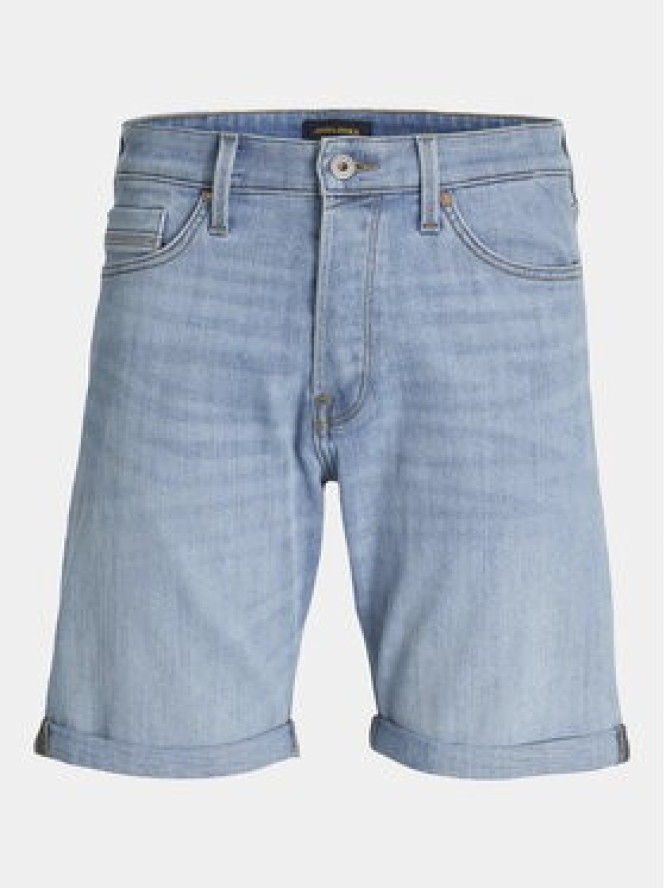Jack&Jones Szorty jeansowe Chris 12249095 Niebieski Relaxed Fit