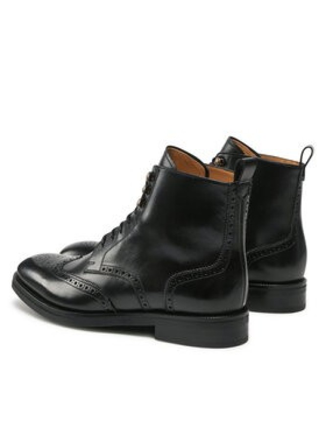 Lord Premium Kozaki Boots Brogues 5601 Czarny