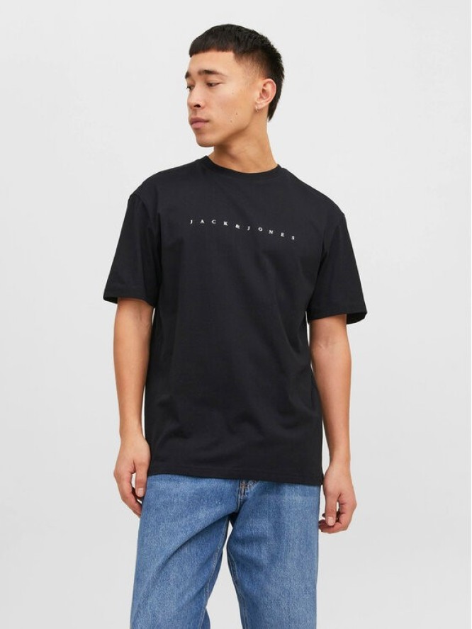 Jack&Jones T-Shirt Star 12234746 Czarny Relaxed Fit