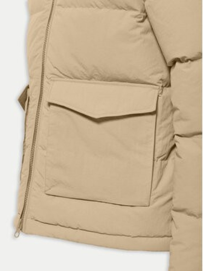 Jack Wolfskin Kurtka puchowa Nordlicht A60040 Beżowy Regular Fit