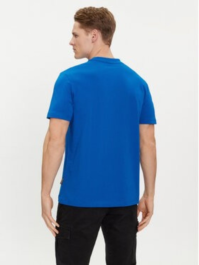 Napapijri T-Shirt S-Faber NP0A4HQE Niebieski Regular Fit