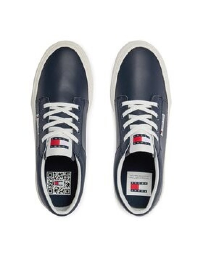 Tommy Jeans Sneakersy Th Central Cc And Coin Granatowy