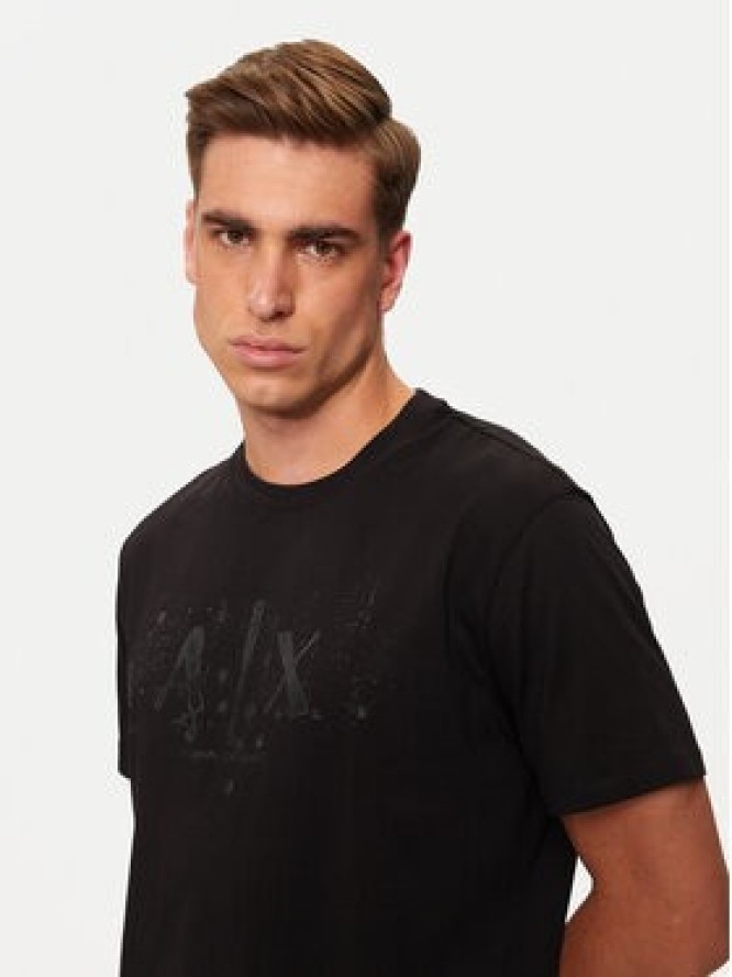 Armani Exchange T-Shirt XM000062 AF10356 UC001 Czarny Regular Fit