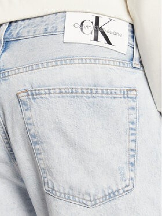 Calvin Klein Jeans Jeansy J30J322404 Błękitny Tapered Fit