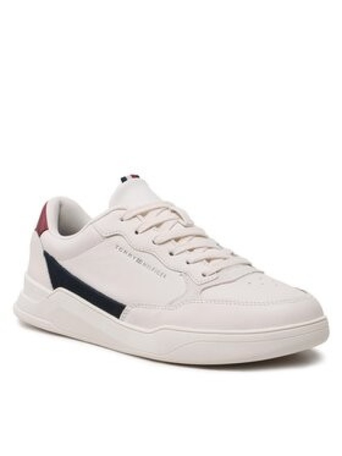 Tommy Hilfiger Sneakersy Elevated Cupsole Leather FM0FM04490 Beżowy