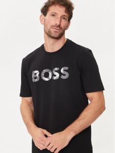 Boss T-Shirt Thompson 15 50513382 Czarny Regular Fit