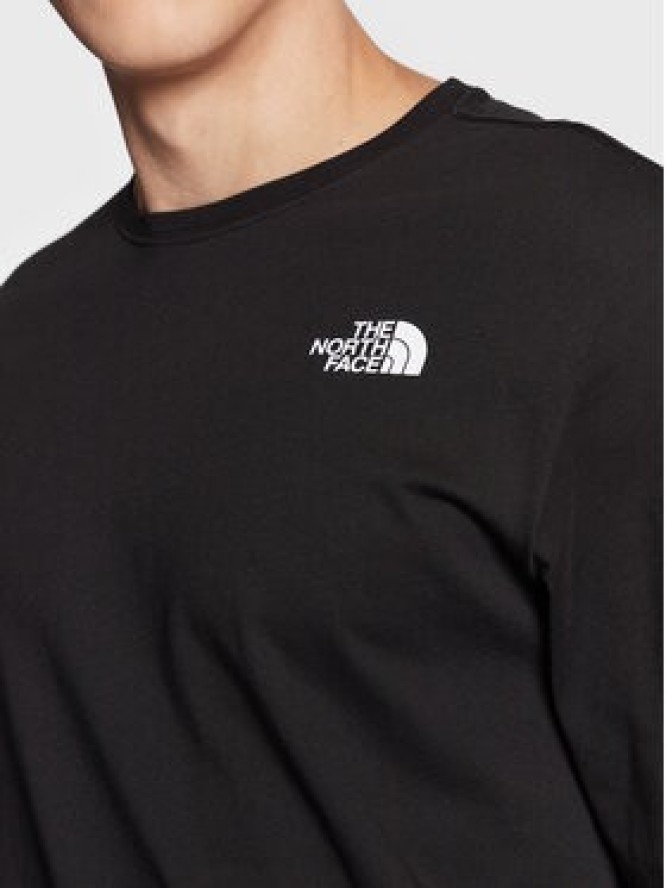 The North Face Longsleeve NF0A493L Czarny Regular Fit