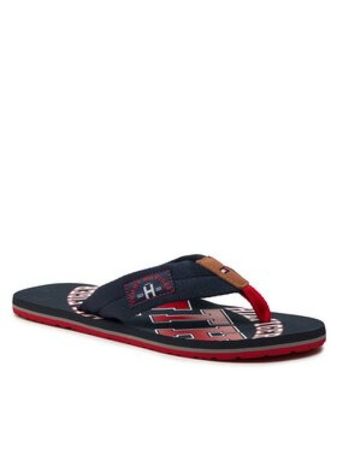 Tommy Hilfiger Japonki Essential Th Beach Sandal FM0FM01369 Granatowy