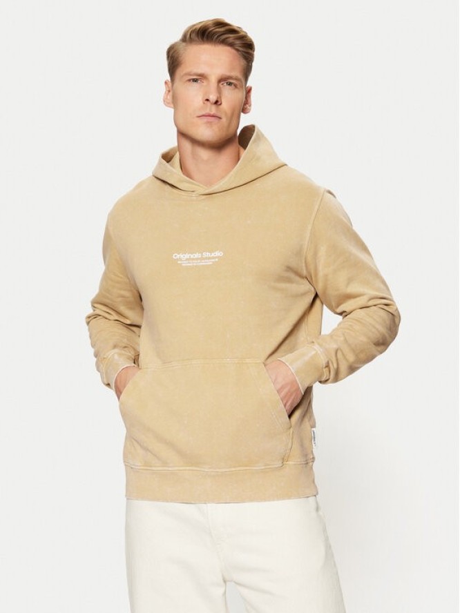 Jack&Jones Bluza Vesterbro 12267037 Beżowy Relaxed Fit