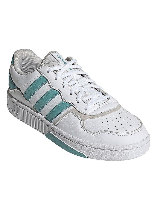 adidas Sneakersy "COURTIC" w kolorze biało-turkusowym rozmiar: 36