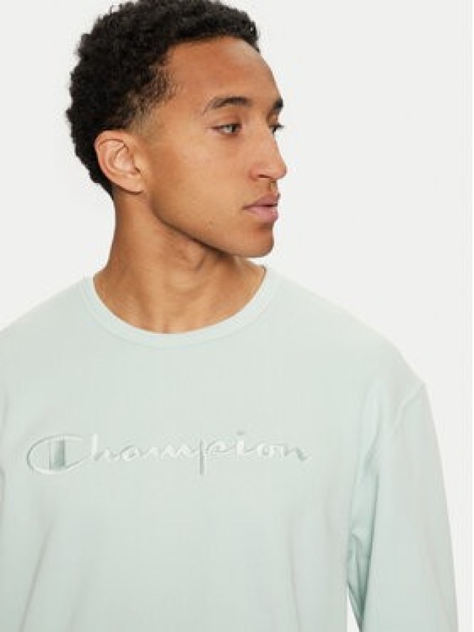 Champion Bluza 220272 Zielony Relaxed Fit