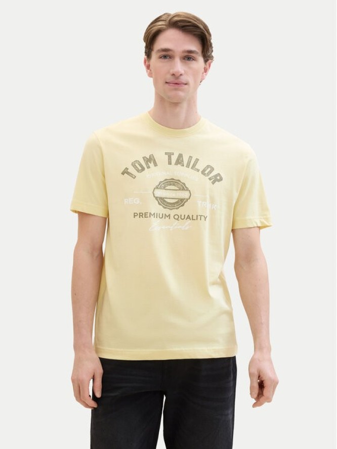 Tom Tailor T-Shirt 1037735 Żółty Regular Fit