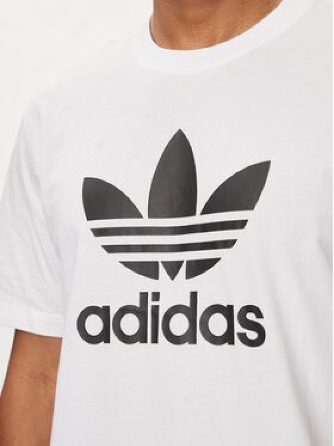 adidas T-Shirt adicolor Trefoil IV5353 Biały Regular Fit