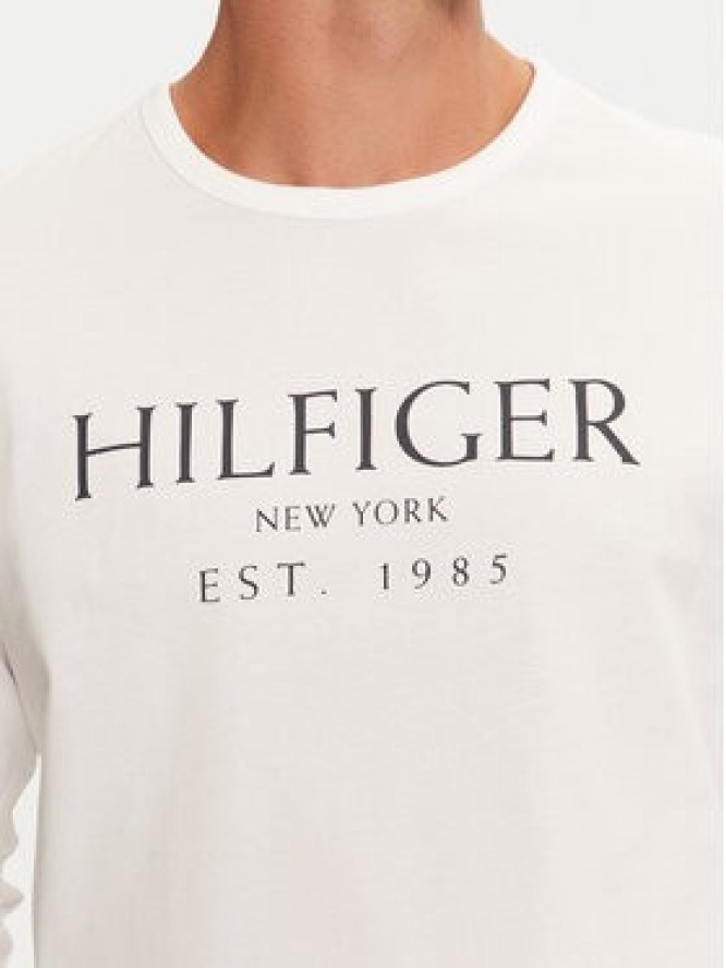 Tommy Hilfiger Longsleeve MW0MW36502 Biały Regular Fit