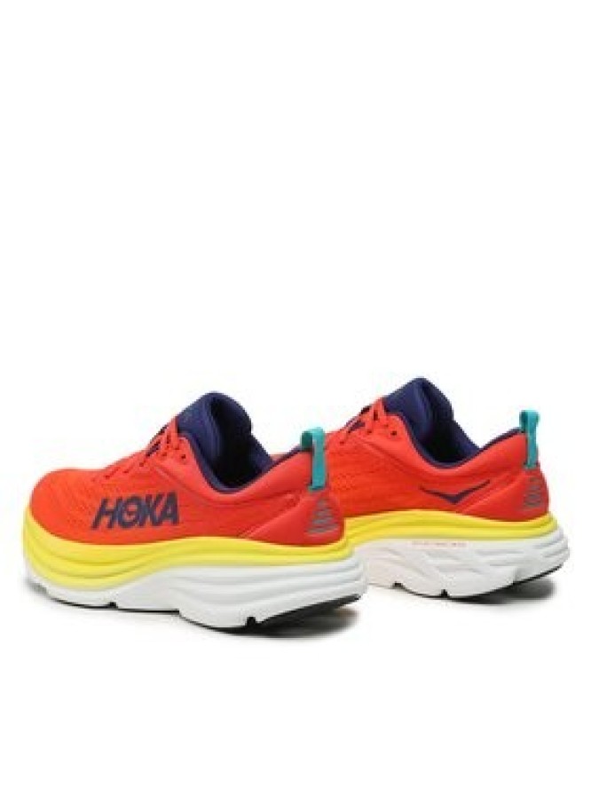 Hoka Buty do biegania Bondi 8 1123202 Czerwony