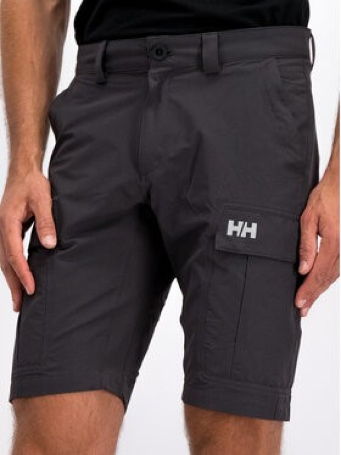 Helly Hansen Szorty materiałowe Hh Qd Cargo 54154 Granatowy Regular Fit