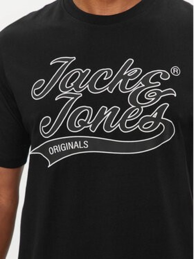 Jack&Jones T-Shirt Trevor 12227774 Czarny Standard Fit