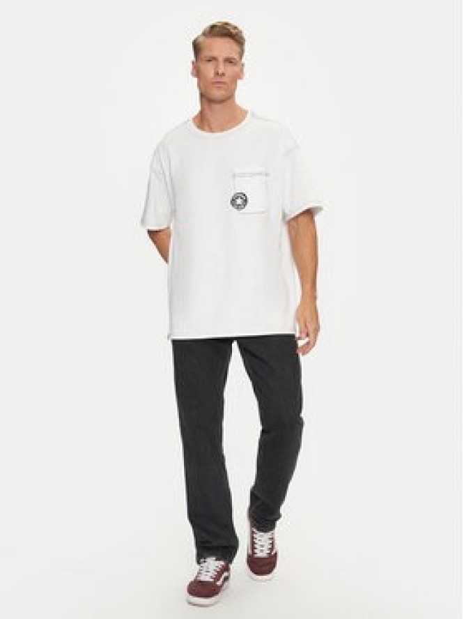 Converse T-Shirt Sketch 10027256-A04 Biały Standard Fit