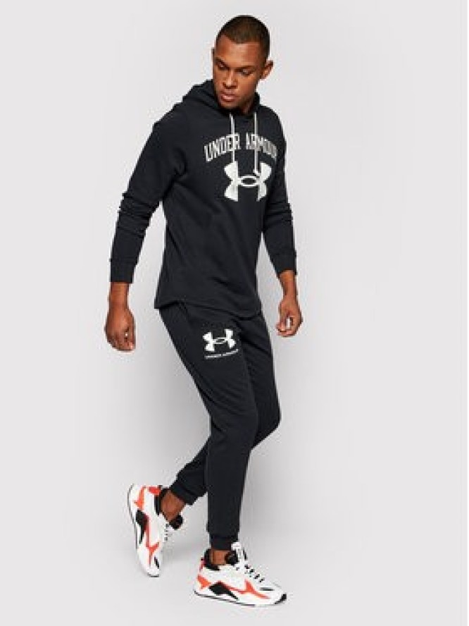 Under Armour Spodnie dresowe Rival Terry 1361642 Czarny Regular Fit