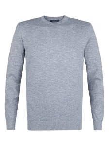PROFUOMO Sweter w kolorze błękitnym rozmiar: M