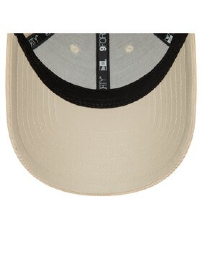 New Era Czapka z daszkiem Cord 940 Braves 60435068 Beżowy