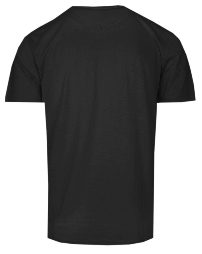 Męski T-Shirt (Koszulka) - Brave Soul - Czarny z Kieszonką